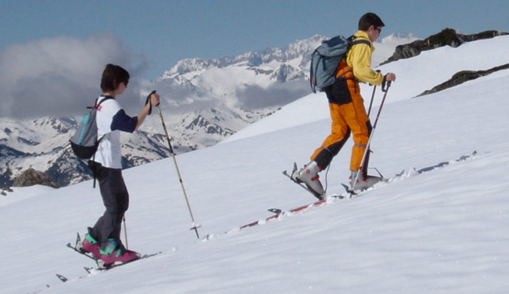 Skitouren-Piste